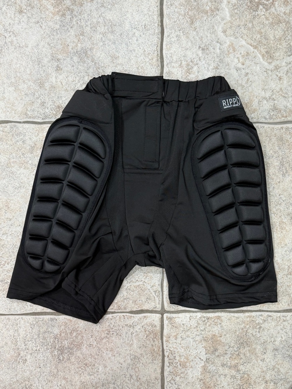 Rippl Padded Compression Shorts — Black XS